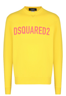 DSQUARED2: Жёлтый свитшот 