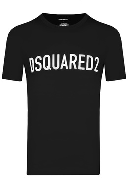 DSQUARED2: Чёрная футболка 