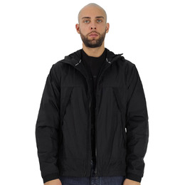 Moncler Mens Black Valery Nylon Rain Jacket, Brand Size 5 (XX-Large) h10911a00159-68352-999