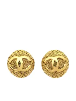 CHANEL Pre-Owned: Серьги 