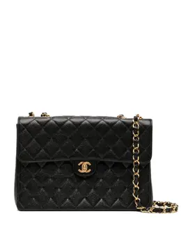 CHANEL Pre-Owned: Чёрная сумка 