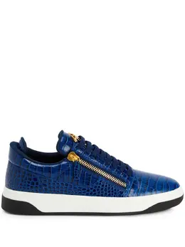 Giuseppe Zanotti: Голубые кроссовки 
