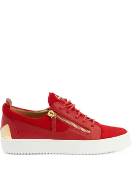 Giuseppe Zanotti: Красные кроссовки  Frankie