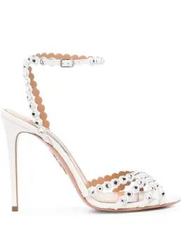 Aquazzura: Белые сандалии