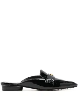 Tory Burch: Чёрные лоферы 