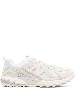 New Balance: Бежевые кроссовки 