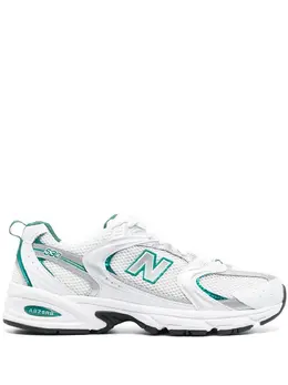 New Balance: Белые кроссовки  530