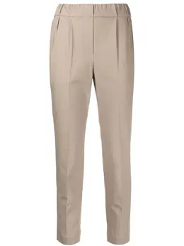 Brunello Cucinelli: Бежевые брюки 