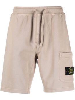 Stone Island: Хлопковые шорты 
