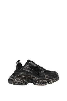 Balenciaga: Кроссовки Triple S