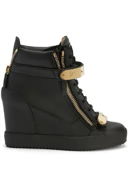 Giuseppe Zanotti: Чёрные кроссовки  Coby