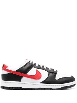 Nike: Белые кроссовки Dunk Low Retro