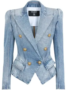 Balmain: Джинсовый жакет 