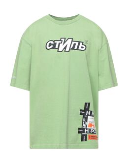 HERON PRESTON: Футболка с воротником 