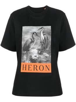 Heron preston: Хлопковая футболка