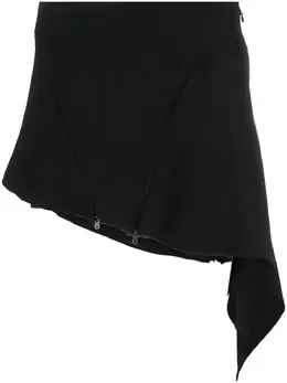 Mugler: Драпированная юбка 