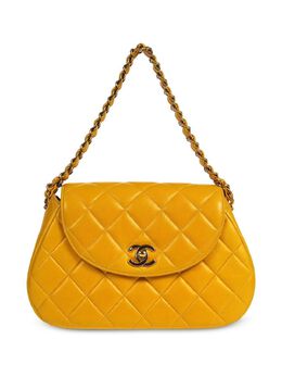 CHANEL Pre-Owned: Золотая сумка 