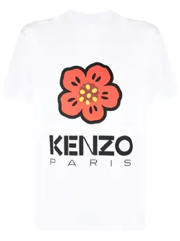 Kenzo: Футболка с принтом 