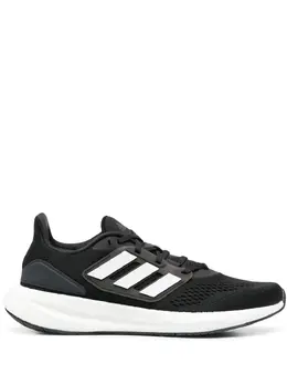 adidas: Чёрные кроссовки 