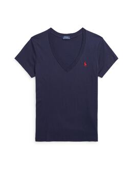 POLO RALPH LAUREN: Синяя футболка 