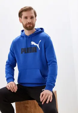 PUMA: Синяя толстовка