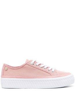 Tommy Hilfiger: Розовые кроссовки 