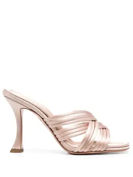 Aquazzura: Розовые сандалии 