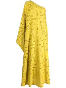 Valentino: Прозрачное платье 
