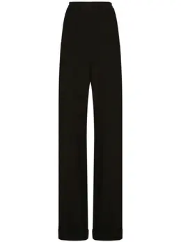 Dolce & Gabbana: Чёрные брюки 