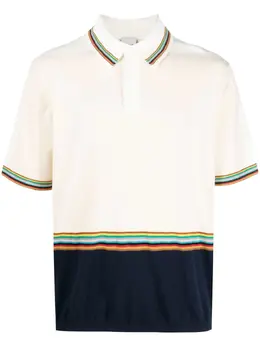 Paul Smith: Поло Signature Stripe в полоску