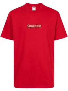 Supreme: Красная футболка Box Logo