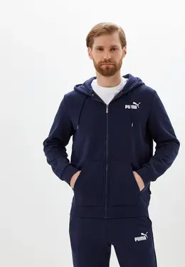 PUMA: Синяя толстовка