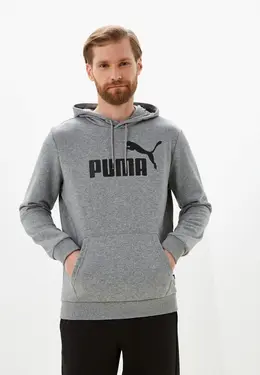 PUMA: Серая толстовка 