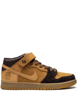 Nike: Коричневые кроссовки  SB Dunk