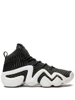 adidas: Чёрные кроссовки  Crazy