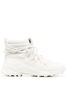 Y-3: Белые кроссовки 