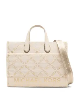 Michael Michael Kors: Сумка-шоппер с принтом 