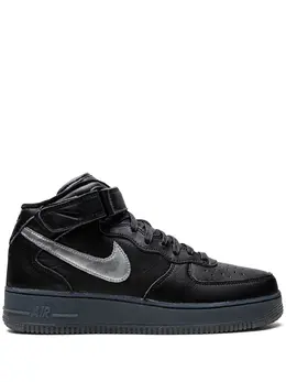 Nike: Чёрные кроссовки  Air Force 1