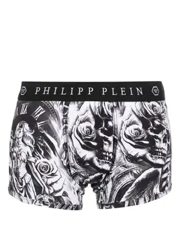 Philipp Plein: Чёрные шорты Tattoo