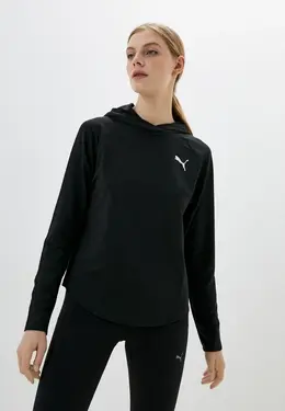 PUMA: Чёрная толстовка 