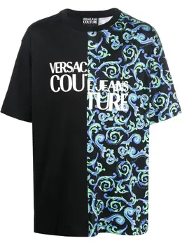 Versace Jeans Couture: Футболка с принтом 