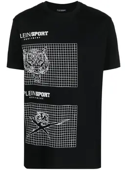 Plein Sport: Футболка с принтом 