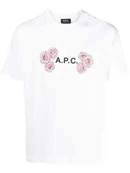 A.P.C.: Футболка Item с принтом