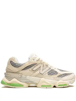 New Balance: Бежевые кроссовки 