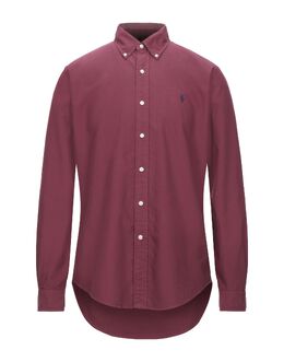 POLO RALPH LAUREN: Однотонная рубашка 