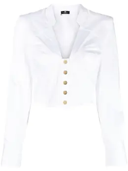 Elisabetta Franchi: Рубашка на пуговицах 