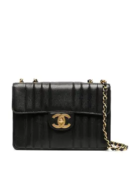 CHANEL Pre-Owned: Чёрная сумка 