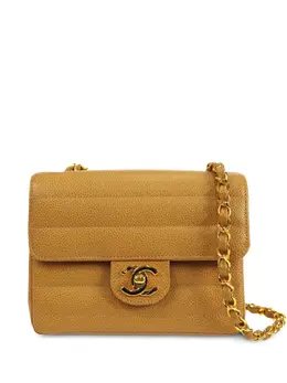 CHANEL Pre-Owned: Коричневая сумка 