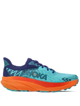 Hoka One One: Голубые кроссовки 