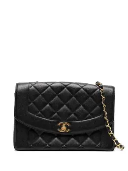 CHANEL Pre-Owned: Чёрная сумка 